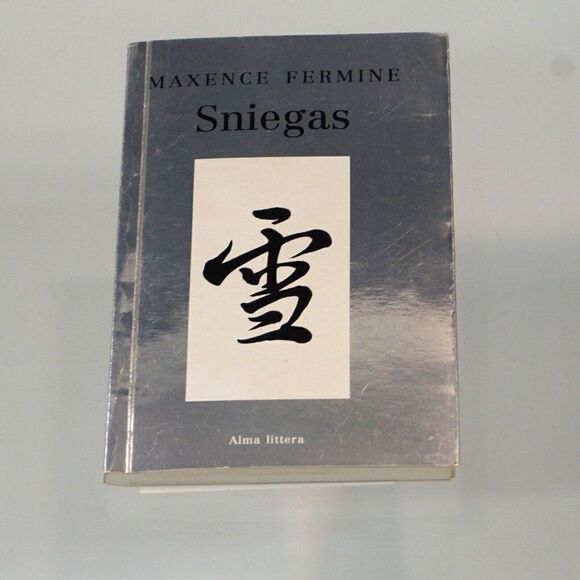 Lithuanian Book Sniegas ( Neige ) By Maxence Fermine Vintage 2003 Paperback - Picture 1 of 7